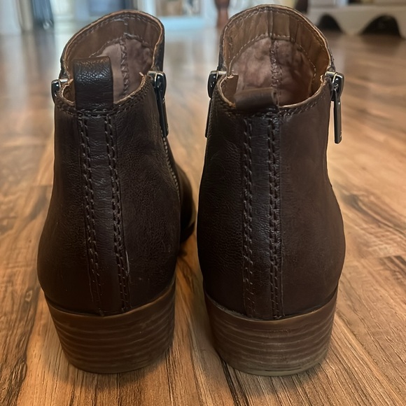 Women's Brown Ankle Boots Lucky Brand Basel - Picture 8 of 8
